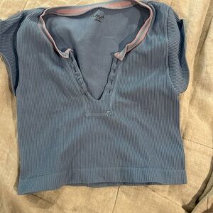 go for gold urban outfitters top